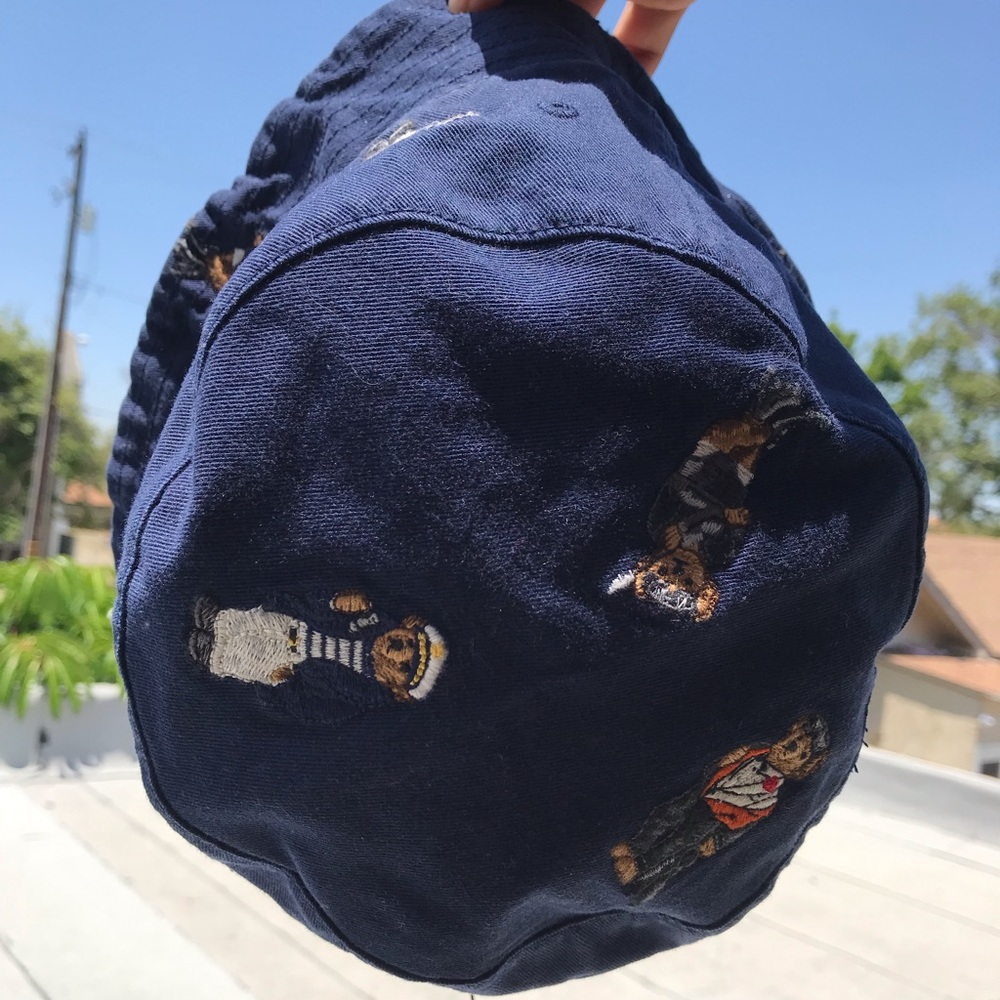 Ralph Lauren POLO Bear Bucket Hat - Picture 3 of 5